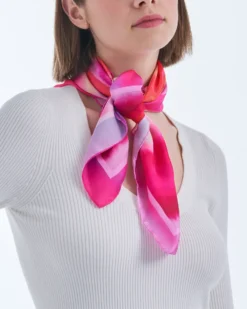 Bijou Brigitte Foulard - Pink Sunset Sale