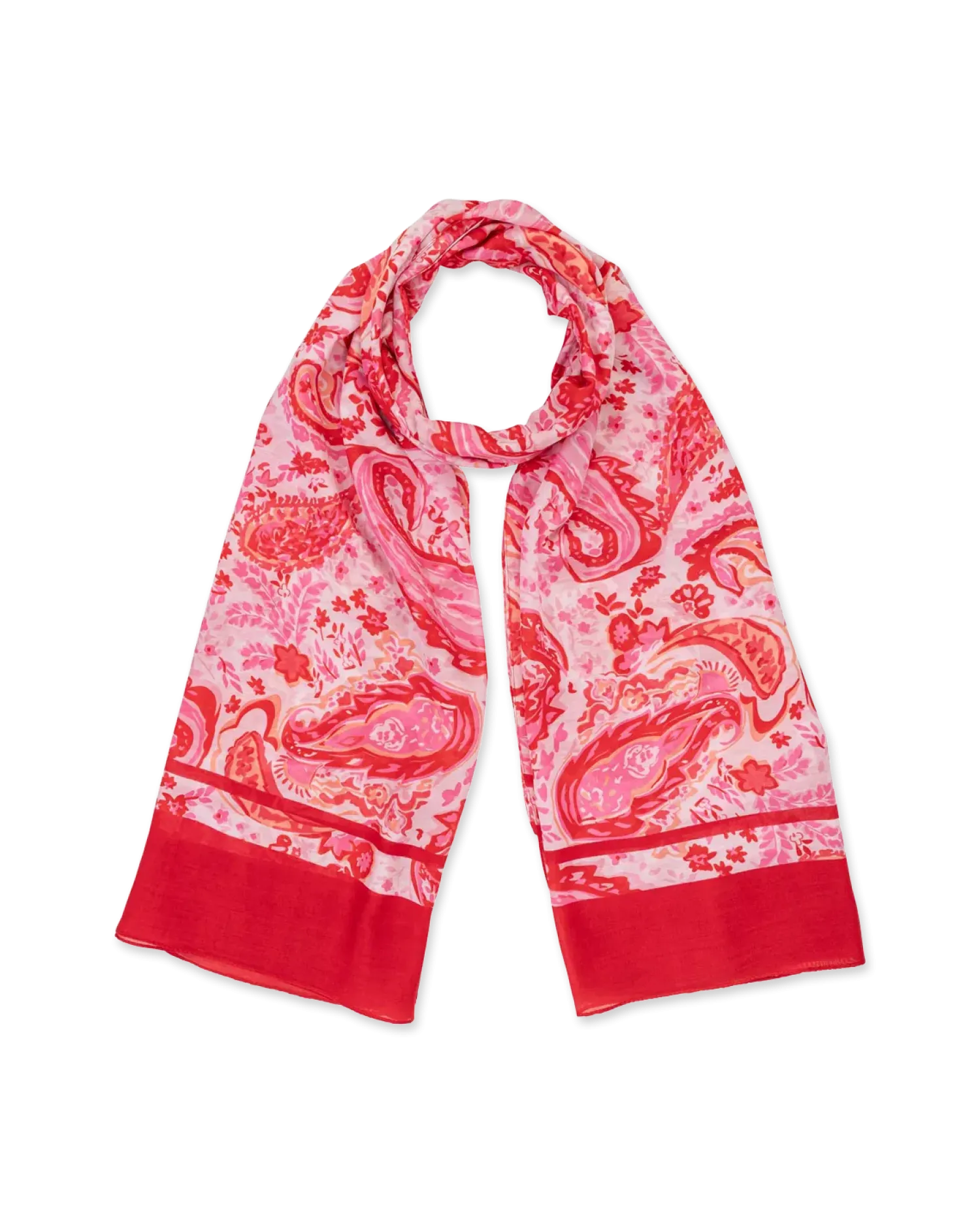 Bijou Brigitte Foulard - Red Paisley Best
