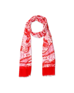 Bijou Brigitte Foulard - Red Paisley Best