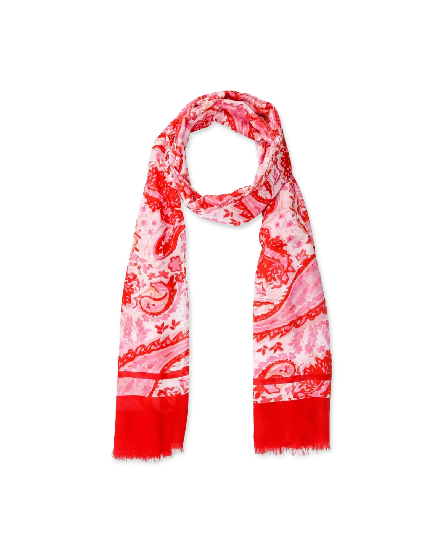 Bijou Brigitte Foulard - Red Paisley Best