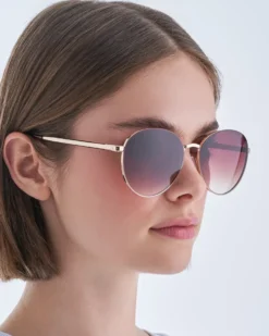 Bijou Brigitte Lunettes de soleil - Brown Glamour Clearance