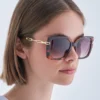 Bijou Brigitte Lunettes de soleil - Brown Gold Outlet