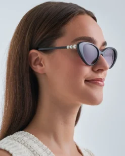 Bijou Brigitte Lunettes de soleil - Pearly Black Sale