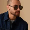 Bijou Brigitte Lunettes de soleil pour hommes - Dark Glass Best