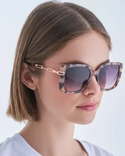 Bijou Brigitte Lunettes de soleil - Rose Chain New