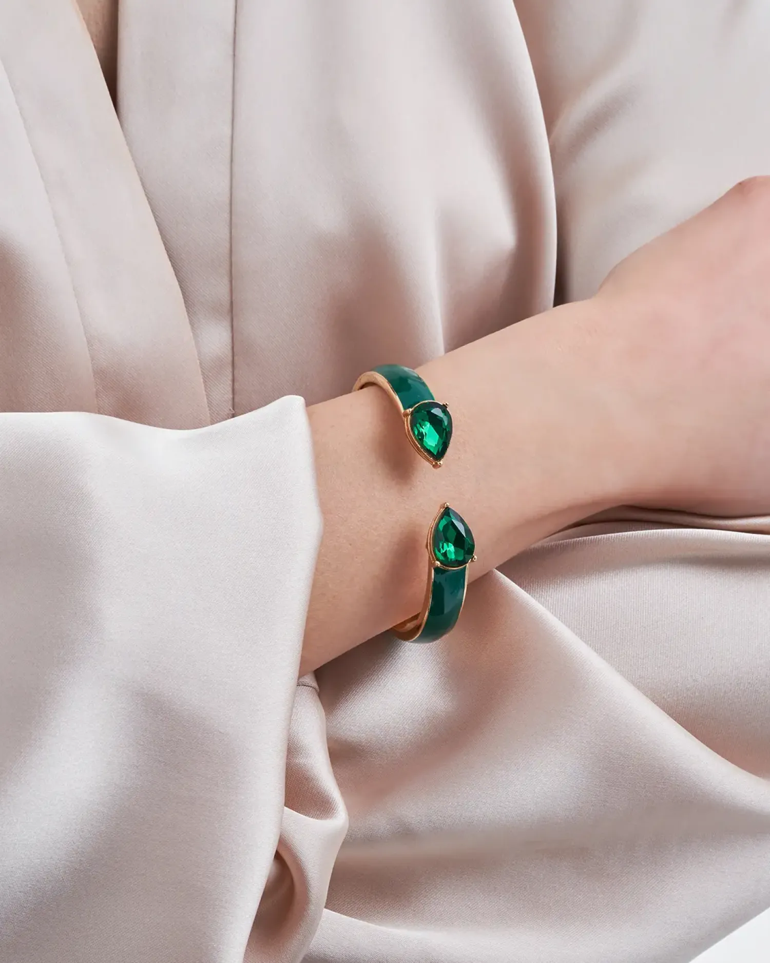 Bijou Brigitte Manchette - Emerald Gleam