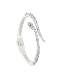 Bijou Brigitte Manchette - Silver Snake Clearance
