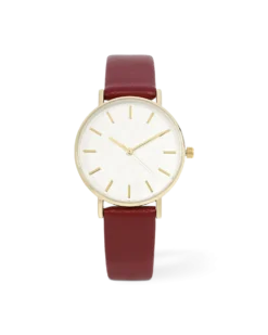Bijou Brigitte Montre - Cute Burgundy New