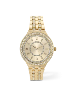 Bijou Brigitte Montre - Gold Crystal Sale