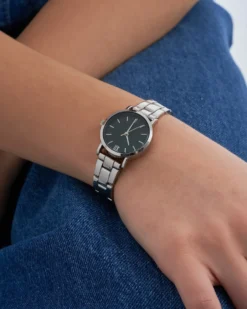 Bijou Brigitte Montre - Green Silver