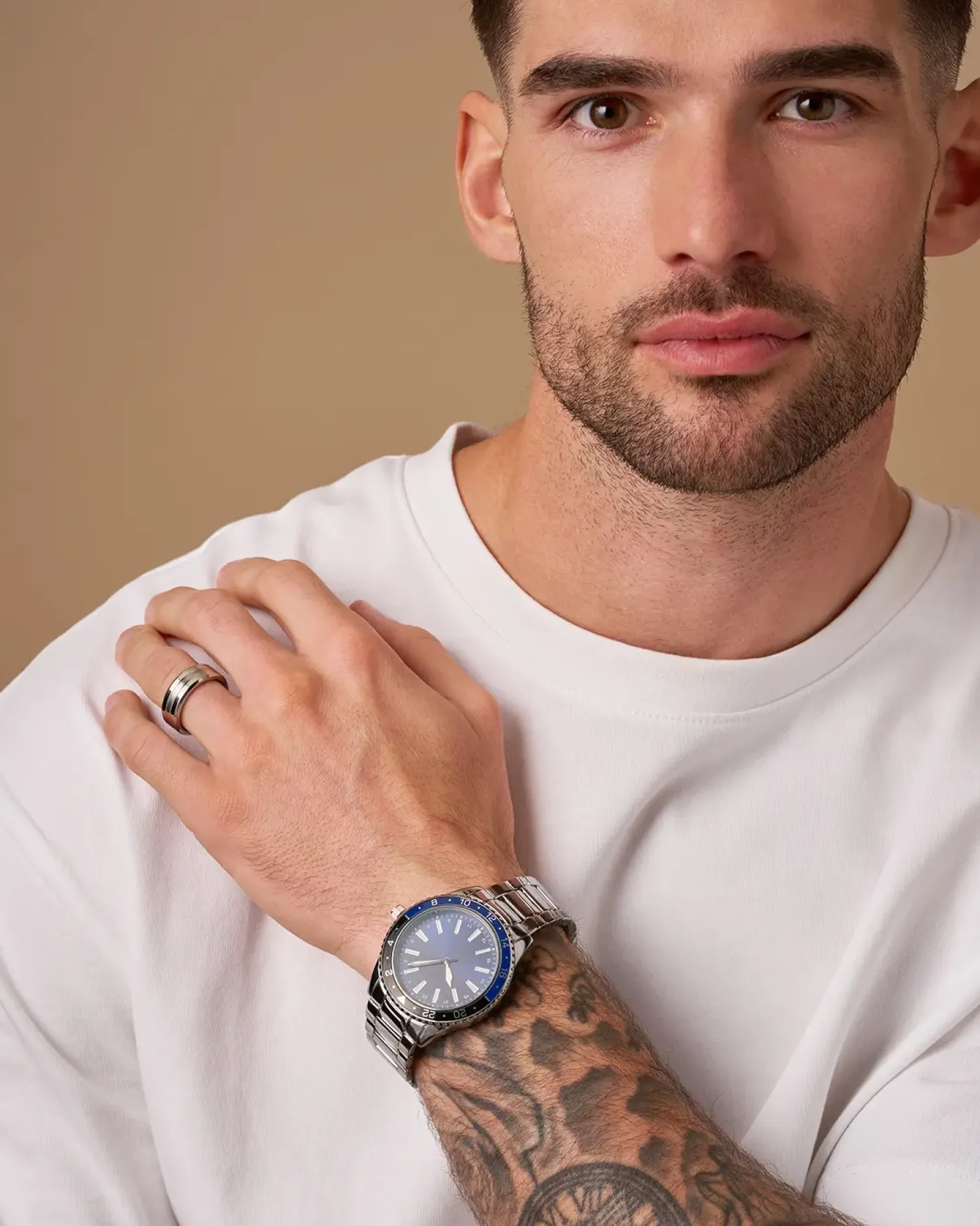 Bijou Brigitte Montre pour homme - Blue Morning Discount