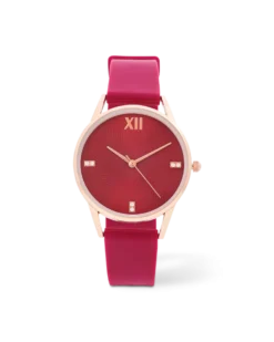 Bijou Brigitte Montre - Simple Burgundy
