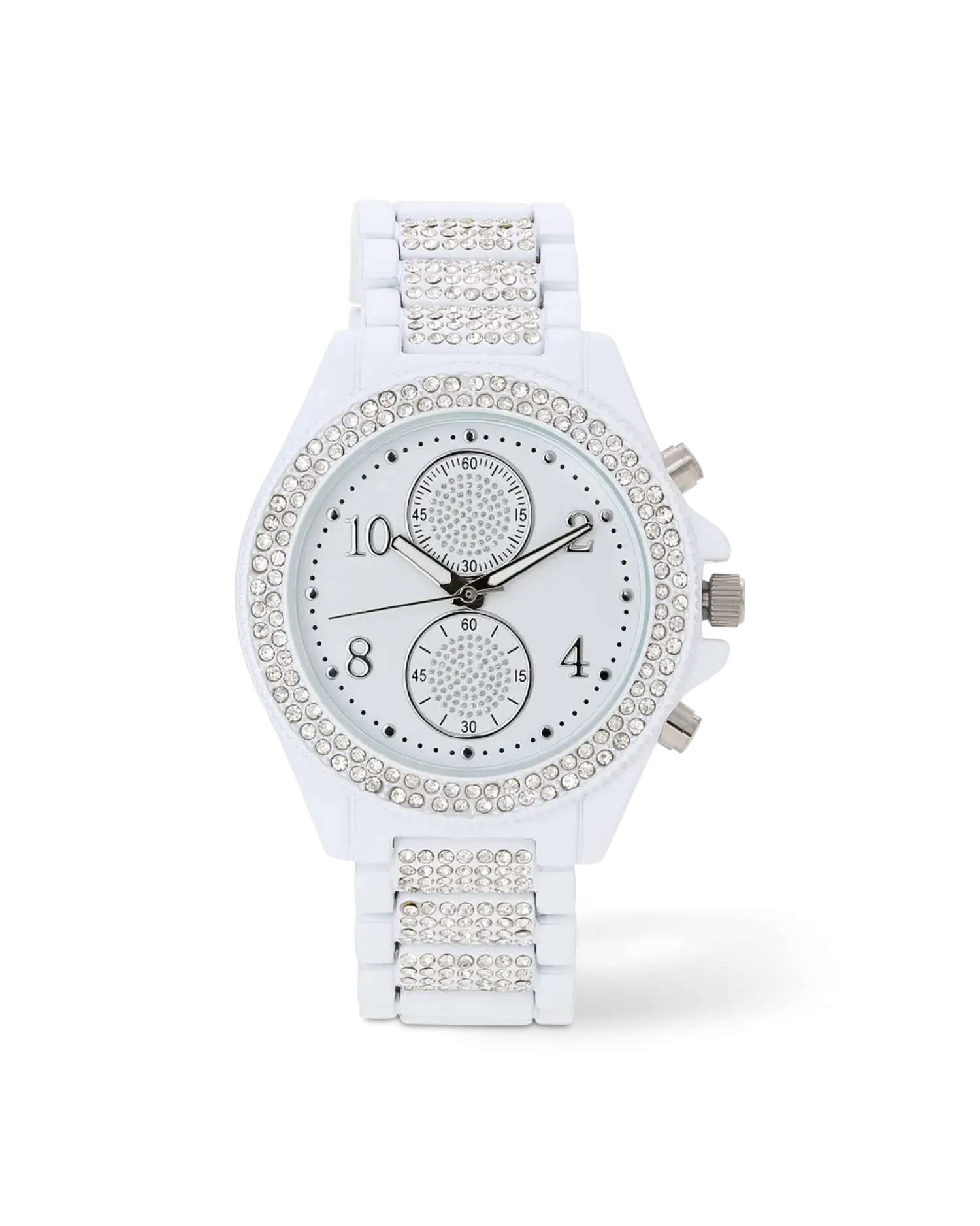 Bijou Brigitte Montre - White Crystals Clearance