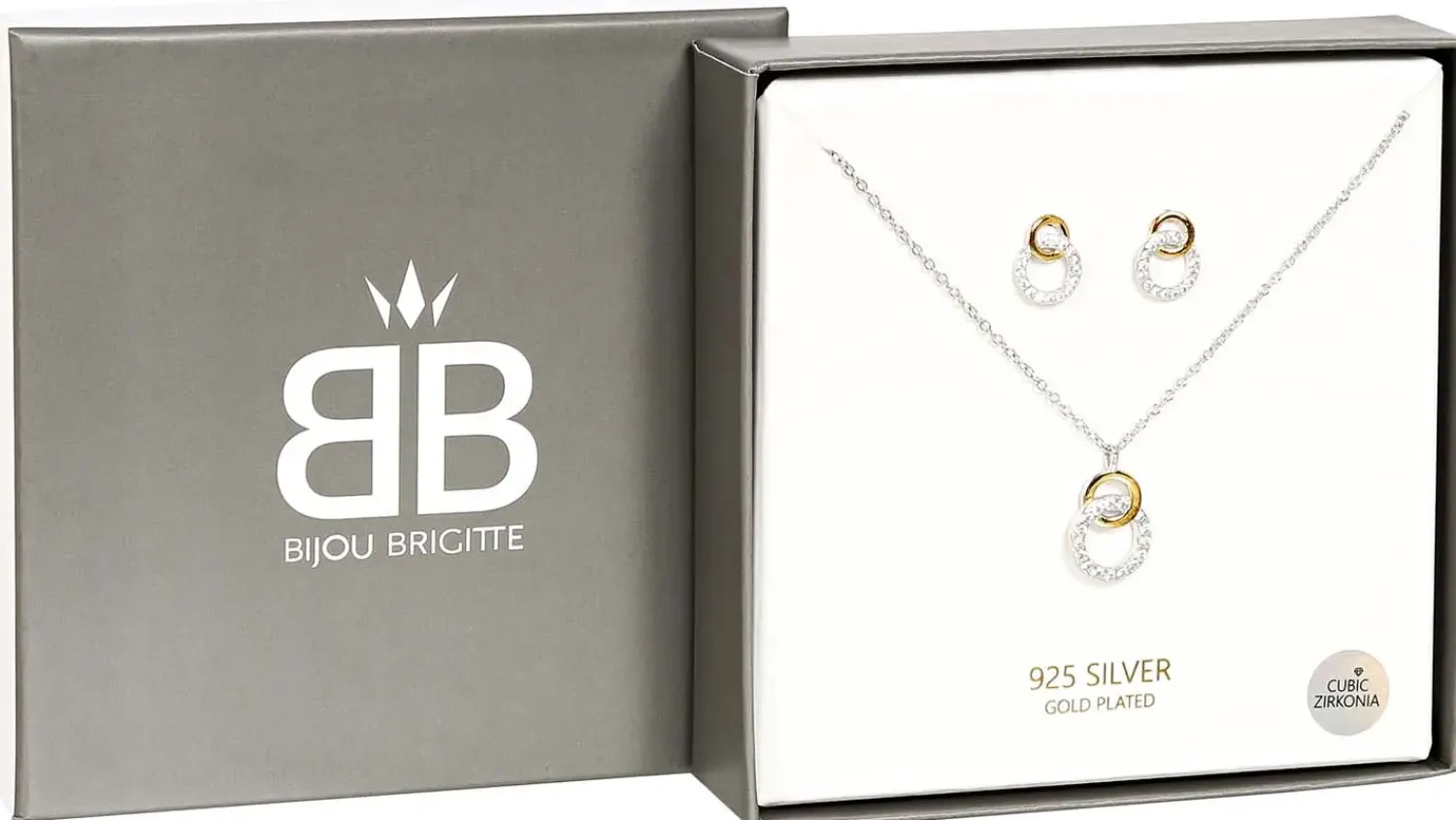 Bijou Brigitte Parure de bijoux - Bicolor Sparkle