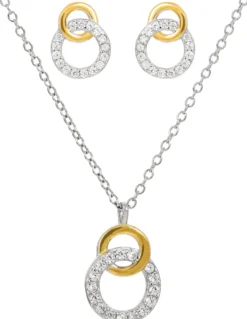 Bijou Brigitte Parure de bijoux - Bicolor Sparkle
