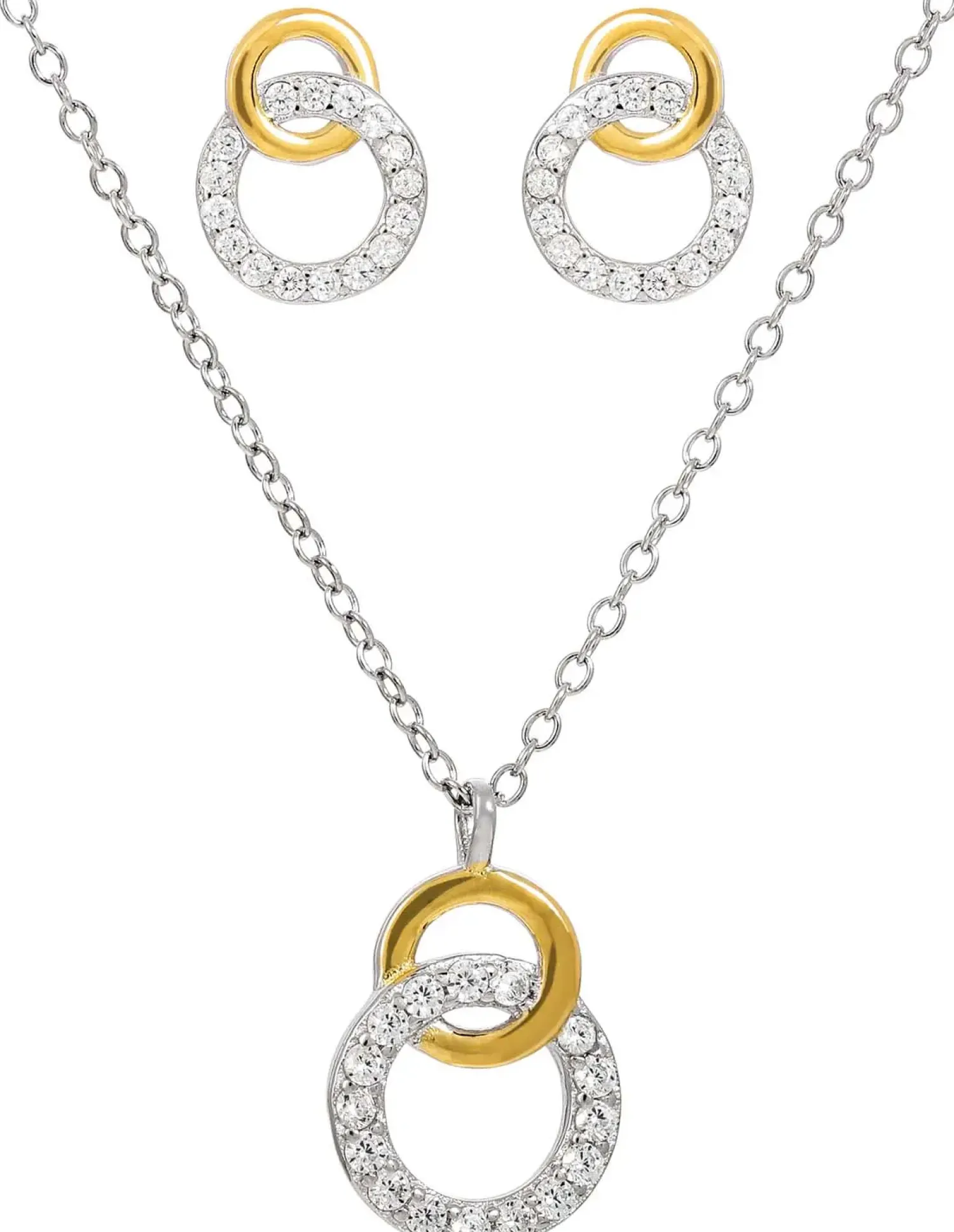 Bijou Brigitte Parure de bijoux - Bicolor Sparkle