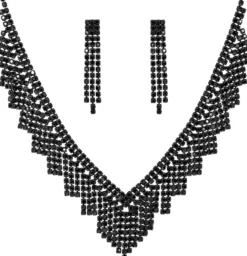 Bijou Brigitte Parure de bijoux - Black Waterfall Outlet