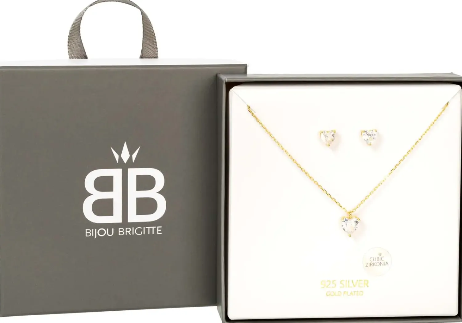 Bijou Brigitte Parure de bijoux - Delicate Hearts