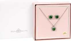 Bijou Brigitte Parure de bijoux - Emerald Zirkonia Discount