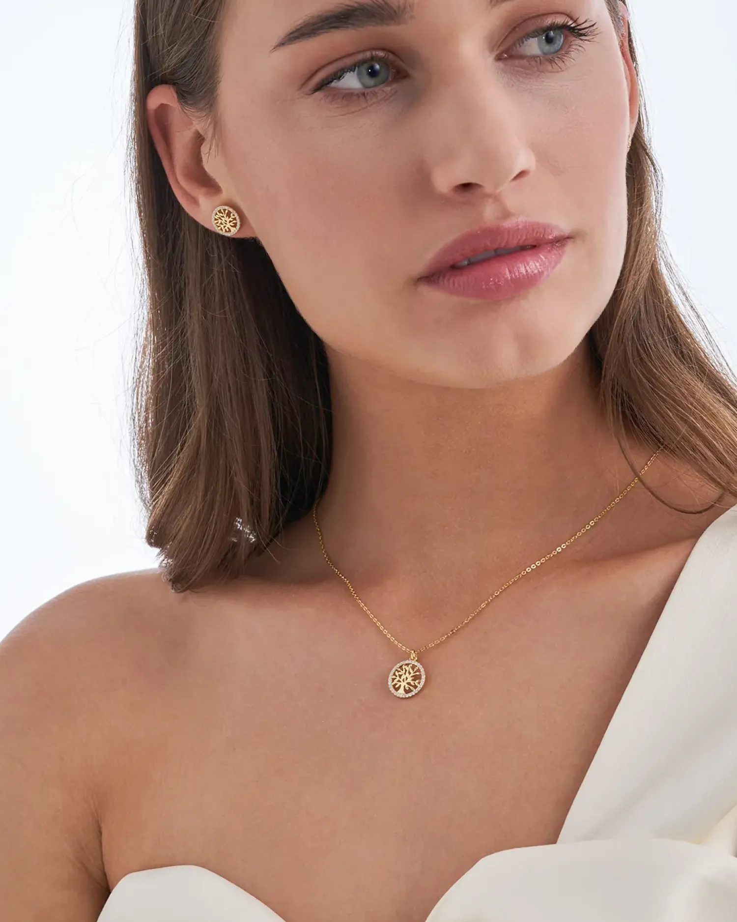 Bijou Brigitte Parure de bijoux - Gleaming Tree Clearance