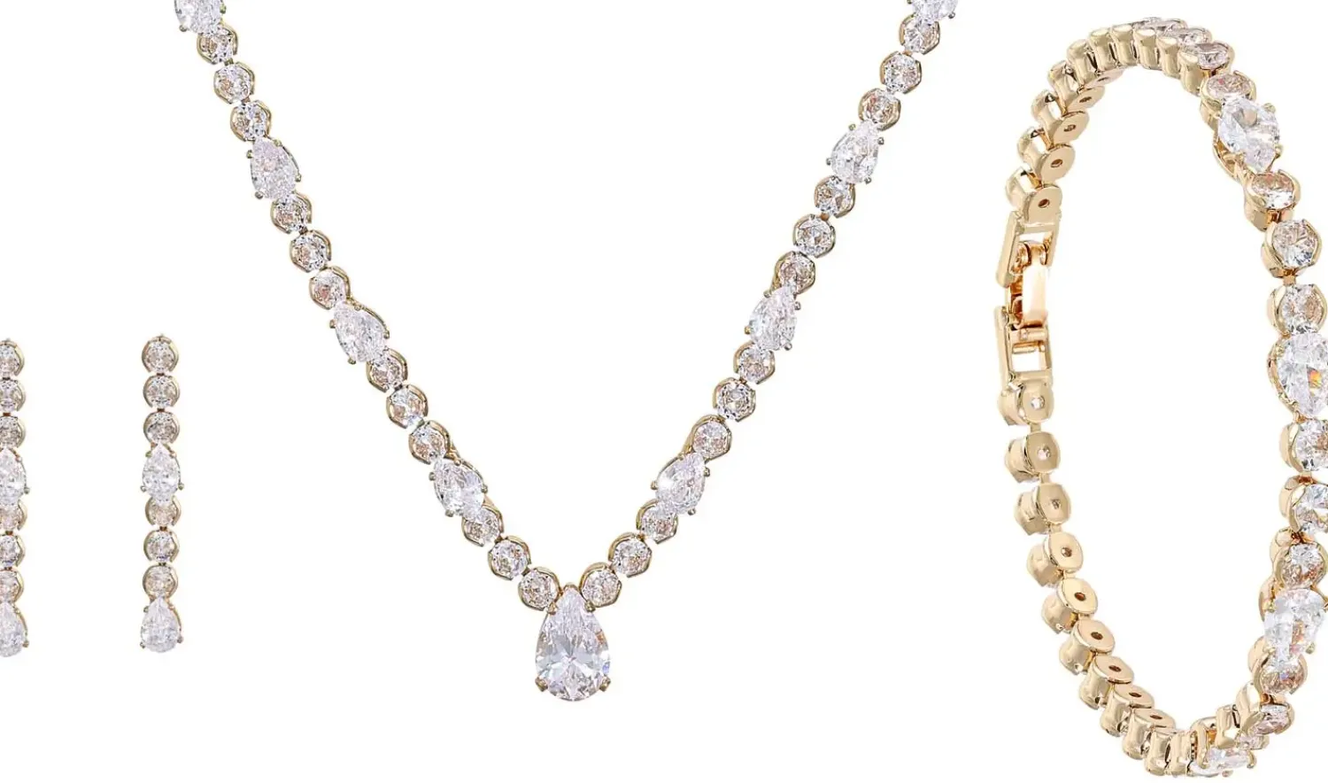 Bijou Brigitte Parure de bijoux - Golden Gleam Hot