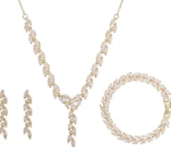 Bijou Brigitte Parure de bijoux - Golden Leaves Sale