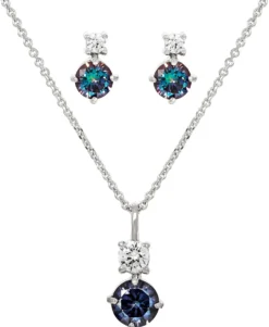 Bijou Brigitte Parure de bijoux - Mystic Blue Clearance
