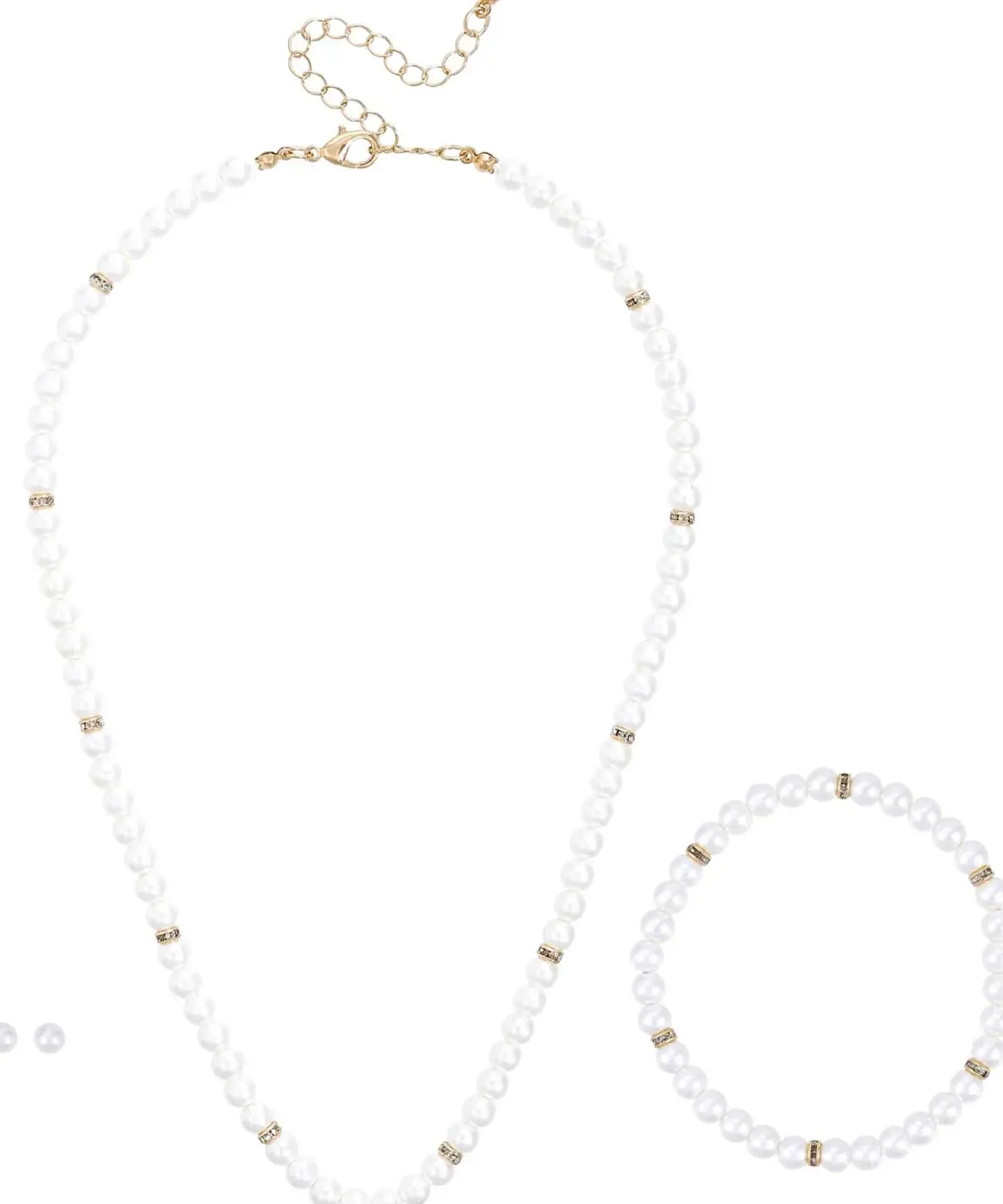 Bijou Brigitte Parure de bijoux - Pearl Perfection Clearance