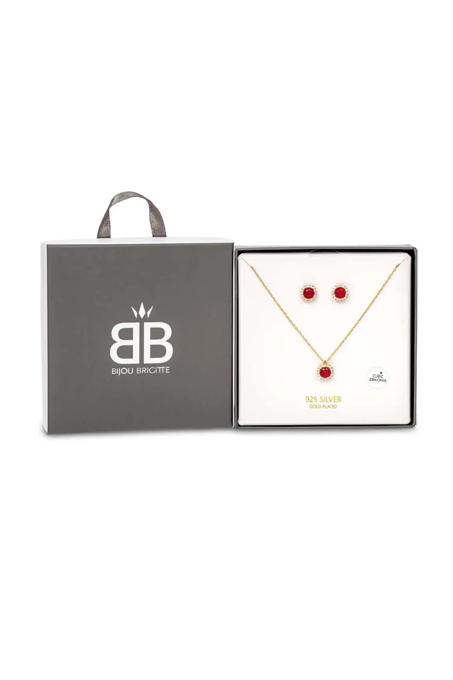 Bijou Brigitte Parure de bijoux - Red Passion Sale