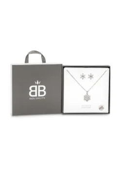 Bijou Brigitte Parure de bijoux - Silver Snow Discount