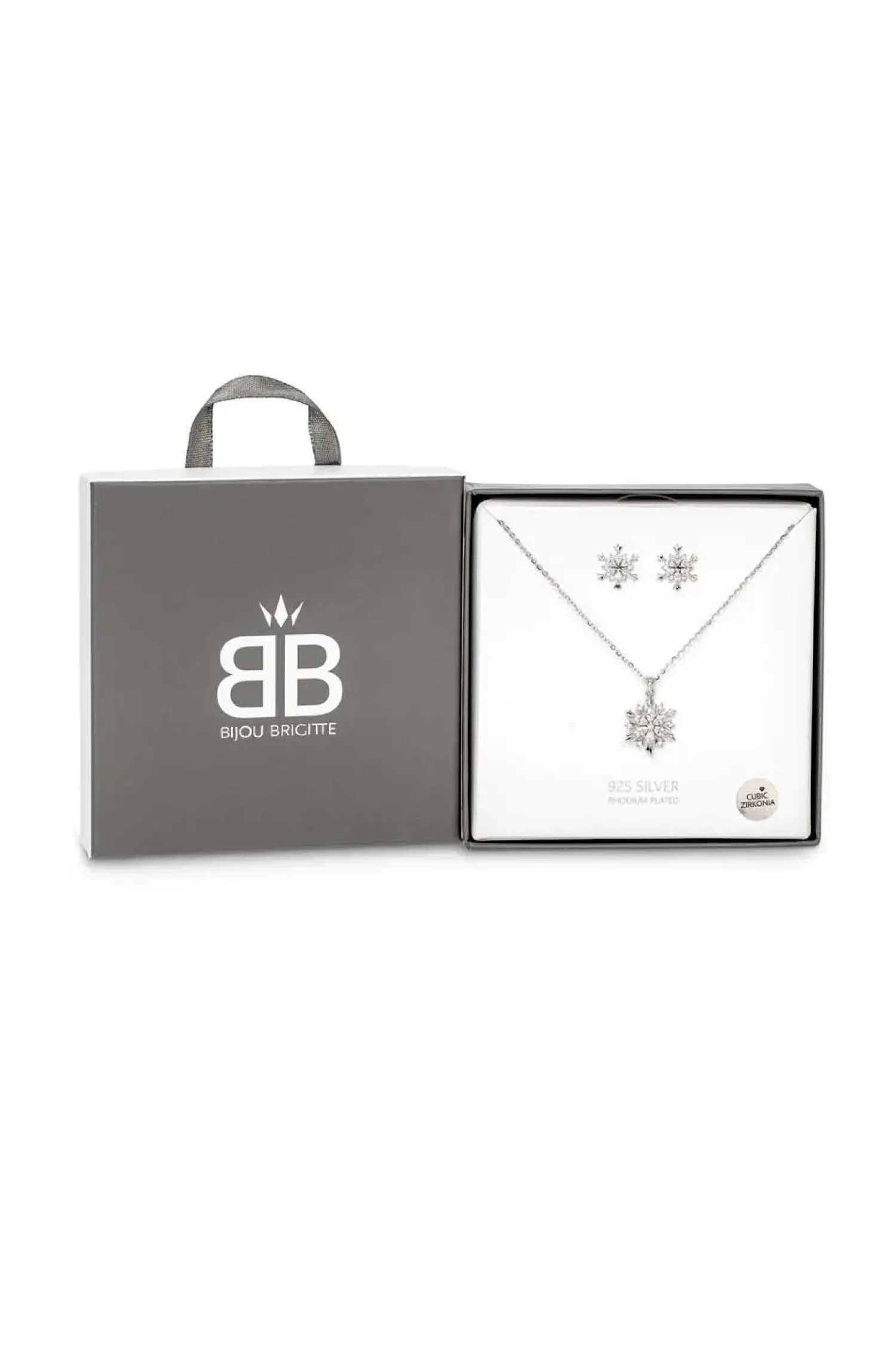 Bijou Brigitte Parure de bijoux - Silver Snow Discount