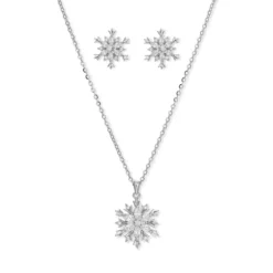 Bijou Brigitte Parure de bijoux - Silver Snow Discount