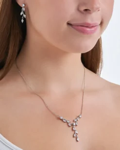 Bijou Brigitte Parure de bijoux - Sparkling Leaves New