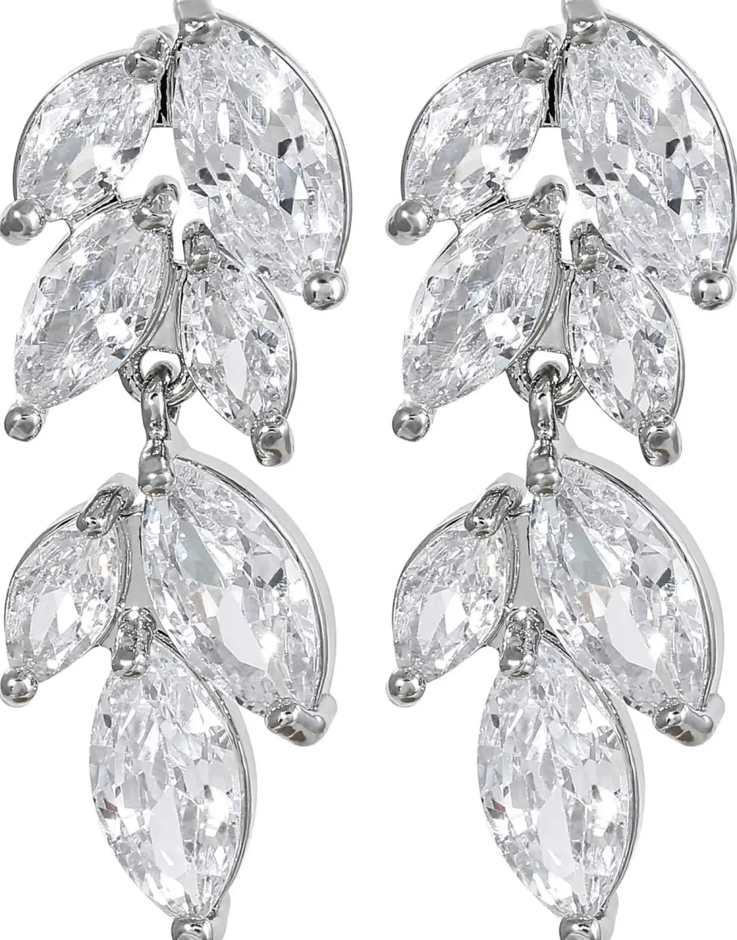 Bijou Brigitte Parure de bijoux - Zirconia Leaves Sale