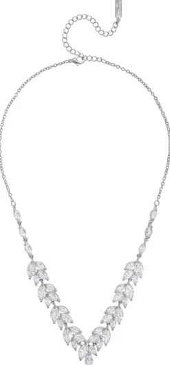 Bijou Brigitte Parure de bijoux - Zirconia Leaves Sale