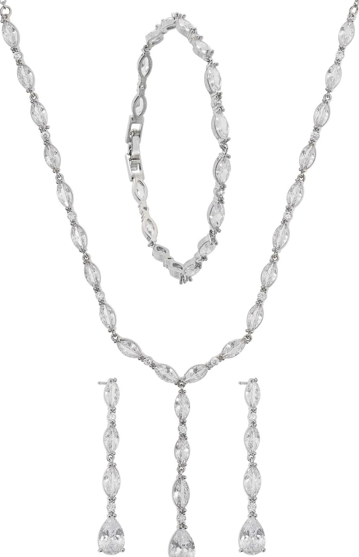 Bijou Brigitte Parure - Glamorous Zirkonia Best