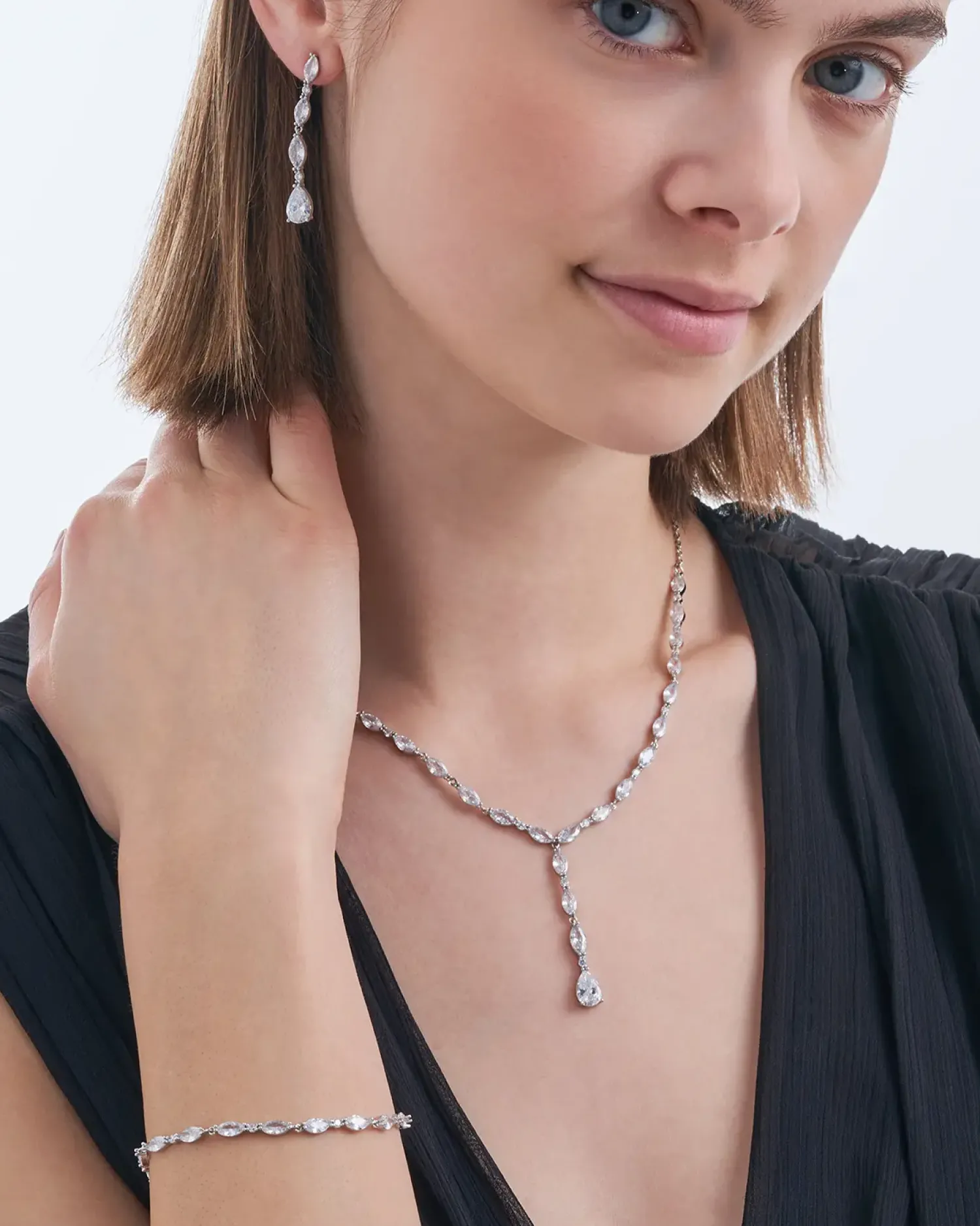 Bijou Brigitte Parure - Glamorous Zirkonia Best