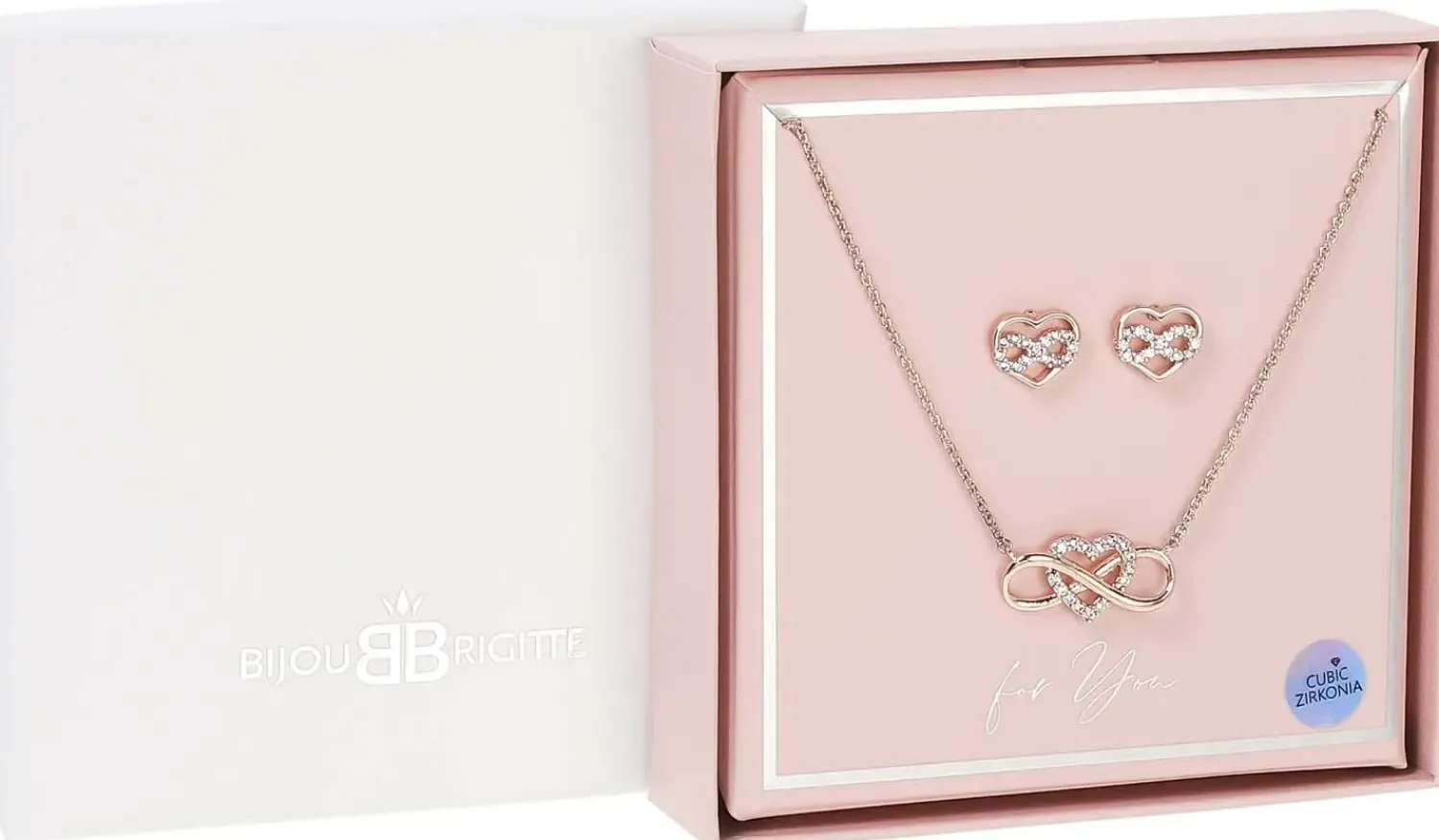 Bijou Brigitte Parure - Infinity Heart Outlet