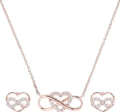 Bijou Brigitte Parure - Infinity Heart Outlet