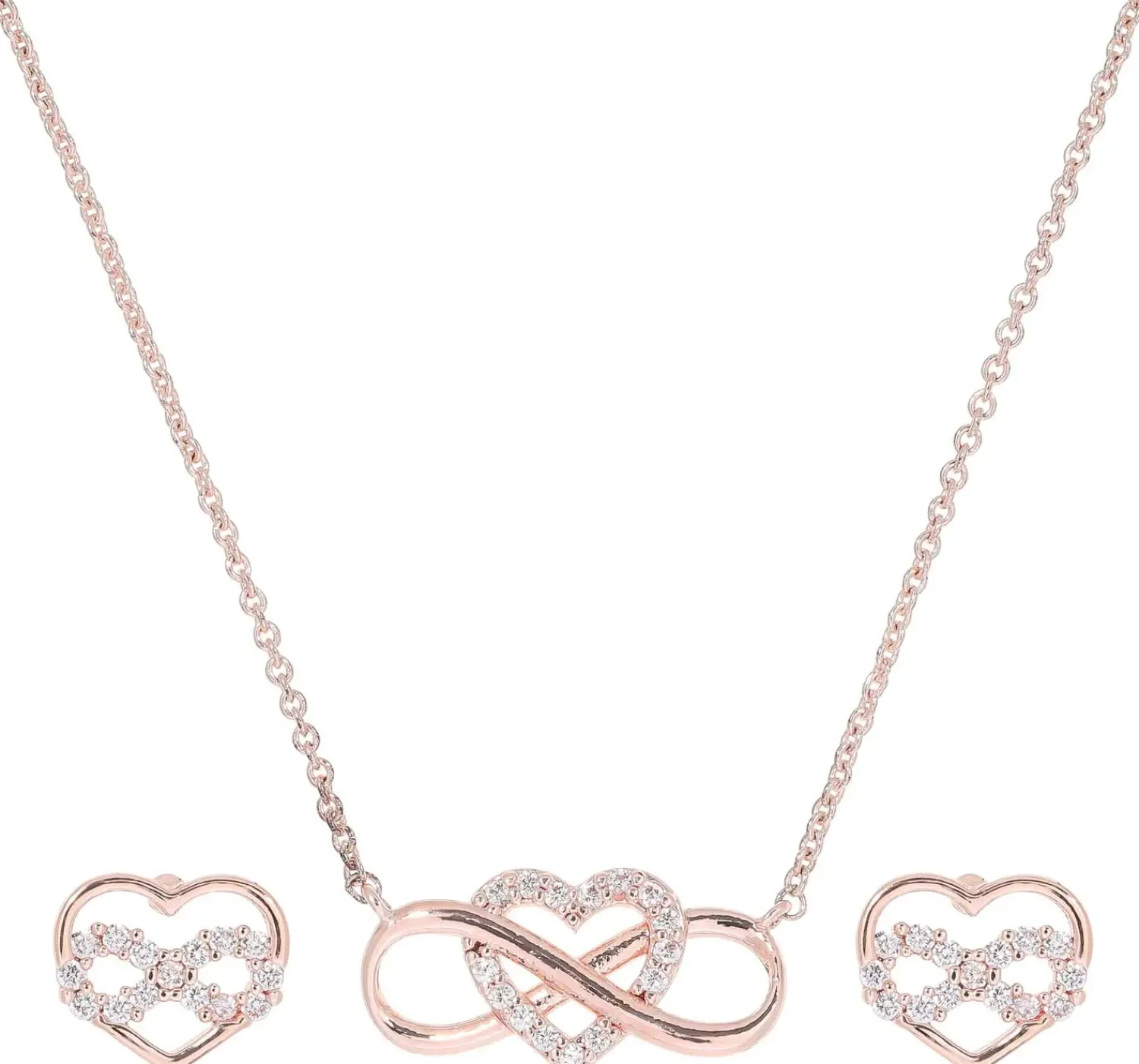 Bijou Brigitte Parure - Infinity Heart Outlet