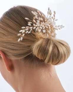 Bijou Brigitte Peigne - Beige Pearls Outlet
