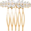 Bijou Brigitte Peigne à cheveux - Golden Flash Discount