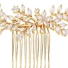 Bijou Brigitte Peigne - Floral Gold Discount