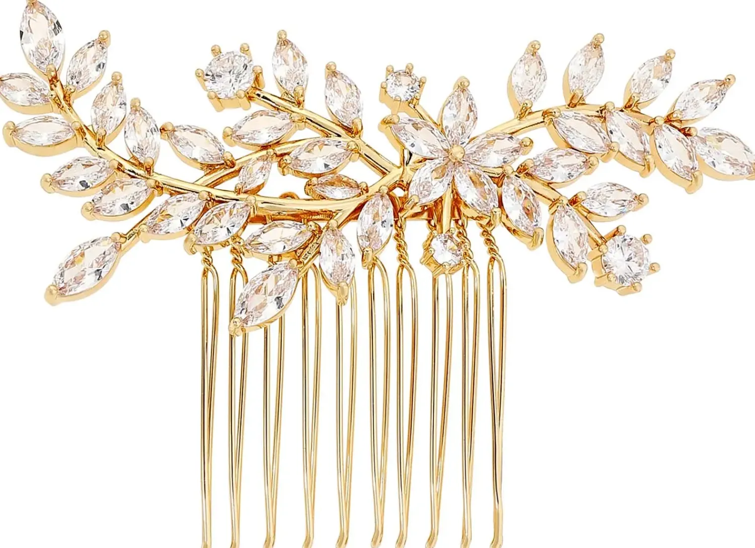 Bijou Brigitte Peigne - Floral Gold Discount