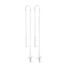 Bijou Brigitte Pendants d'oreilles - Chain Cross Hot