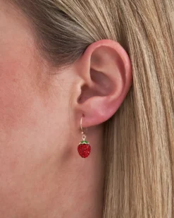 Bijou Brigitte Pendants d'oreilles - Dainty Strawberry Online