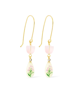 Bijou Brigitte Pendants d'oreilles - Floral Pearl Outlet