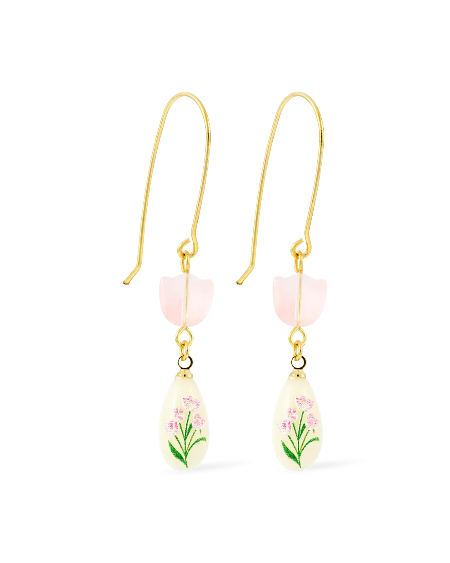 Bijou Brigitte Pendants d'oreilles - Floral Pearl Outlet