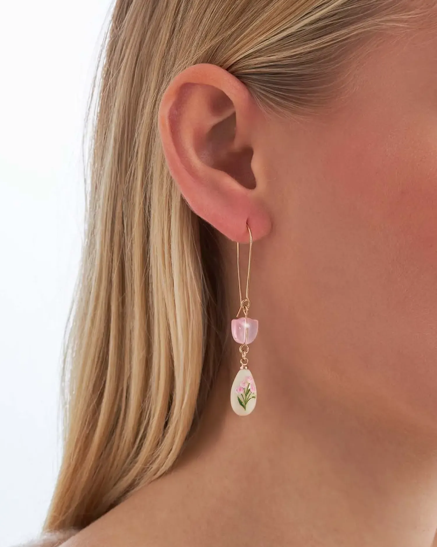 Bijou Brigitte Pendants d'oreilles - Floral Pearl Outlet