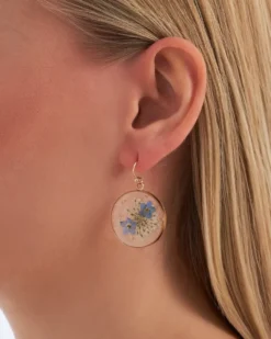 Bijou Brigitte Pendants d'oreilles - Flower Circle Best